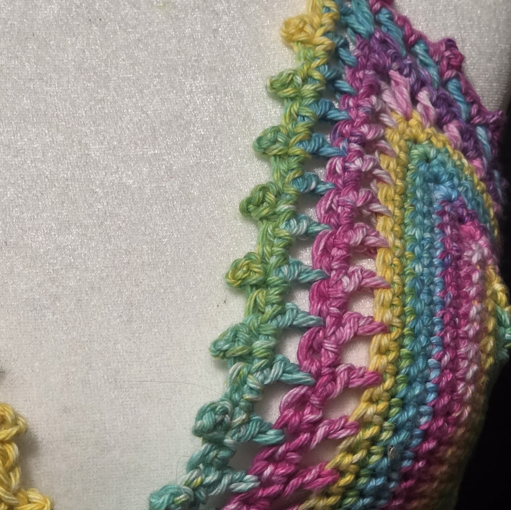 Festival Crocheted Halter Top - Picture 9 of 11